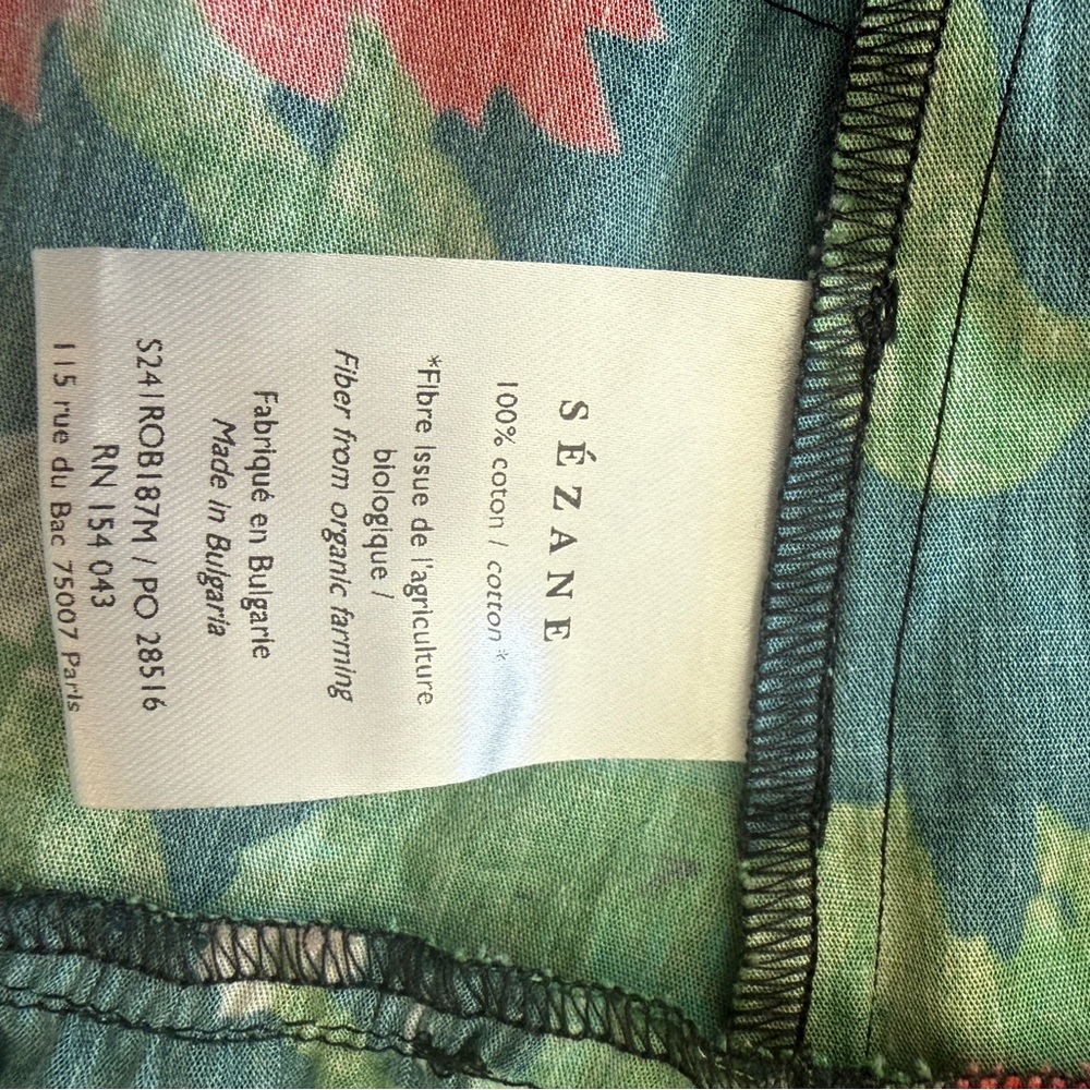Sezane Floral Mini Dress - Multicolor - Picture 7 of 8